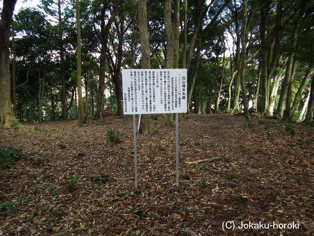 筑前 白山城の写真