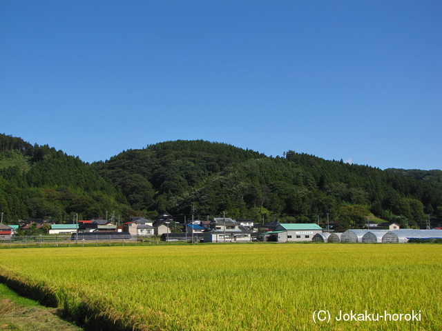 出羽 朝日山城の写真