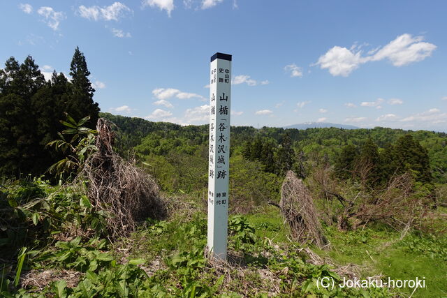 出羽 谷木沢楯の写真
