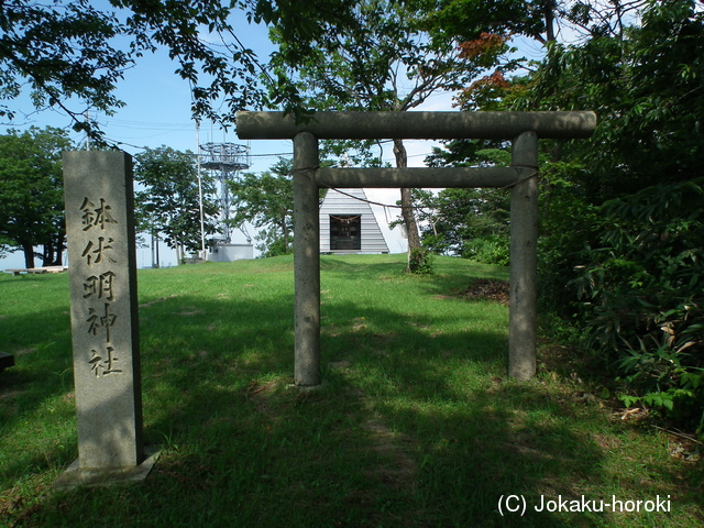 越中 鉢伏山城の写真