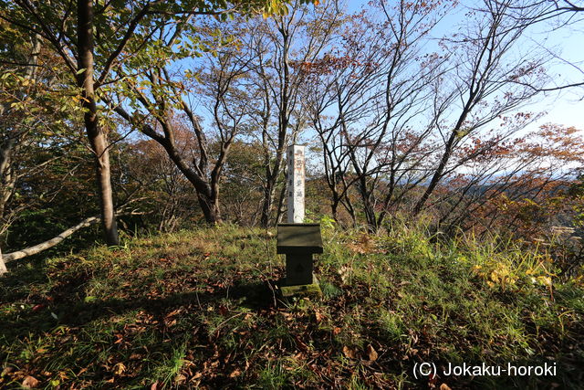 越後 二田城物見山砦の写真