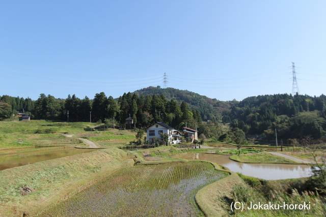 越後 池舟城の写真