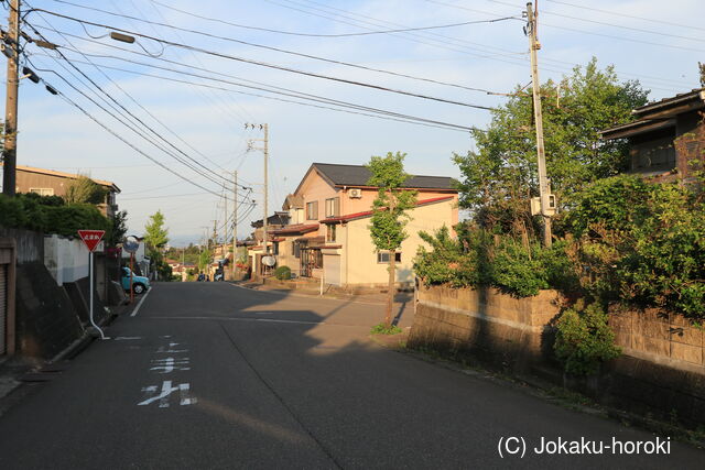 越後 長池山砦の写真