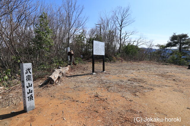 越前 武衛山城の写真