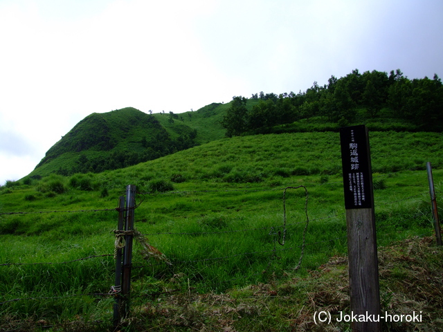 肥後 駒返城の写真