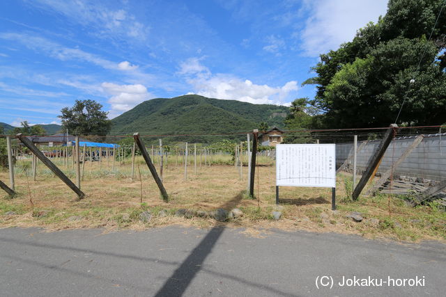 甲斐 川田館の写真