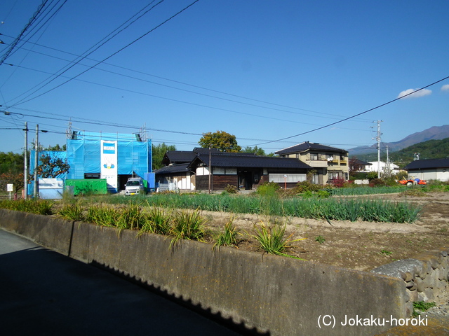 甲斐 駒井氏屋敷の写真