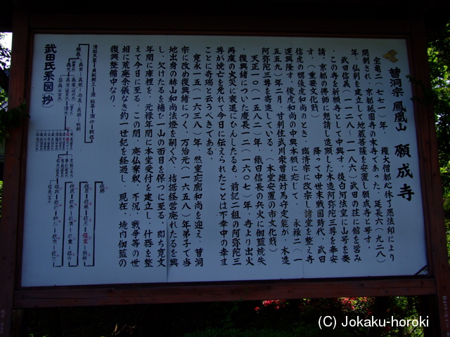 甲斐 武田信義館の写真集 城郭放浪記