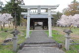 甲斐 寺部八幡社の塁の写真