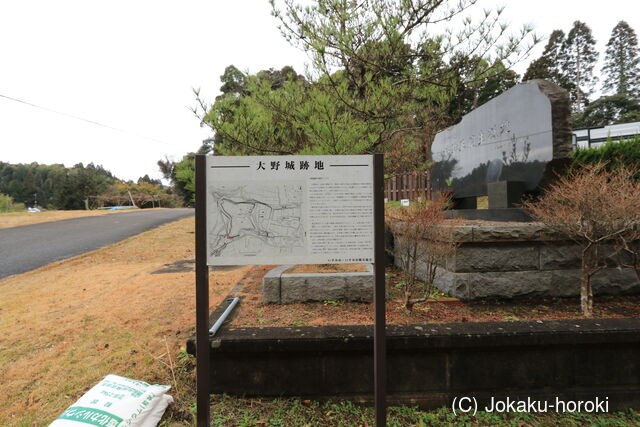 上総 大野城の写真