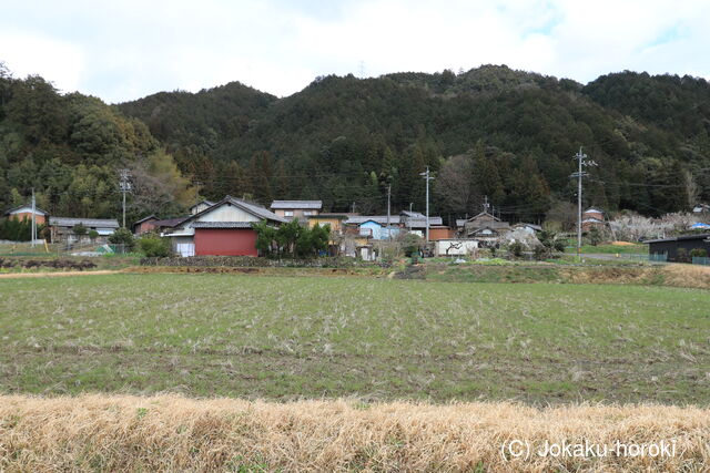 美濃 岩利城の写真