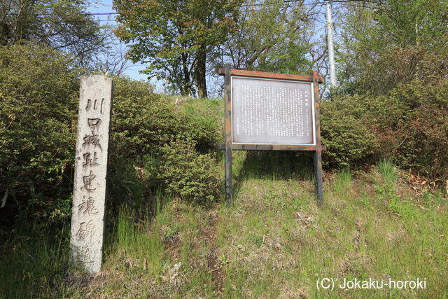 陸奥 川口城の写真