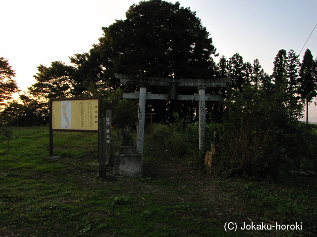 陸奥 黒岩城の写真