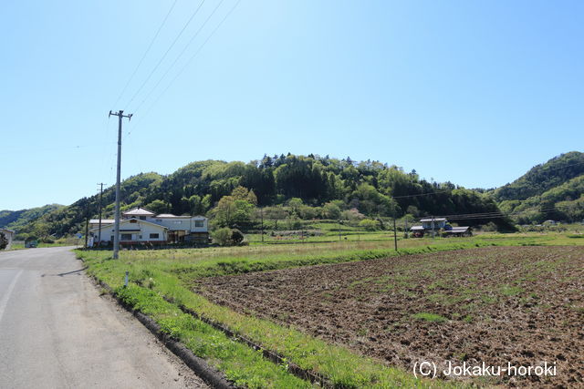 陸奥 小国城(霊山町)の写真