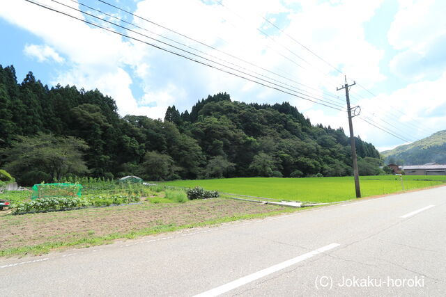 能登 五十里城の写真