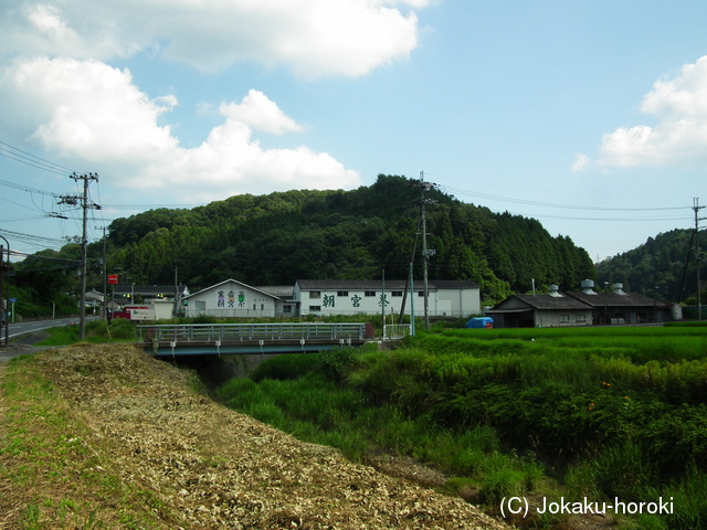 近江 朝宮城山城の写真