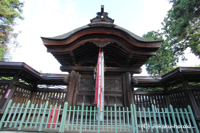 近江 飯開神社遺構の写真