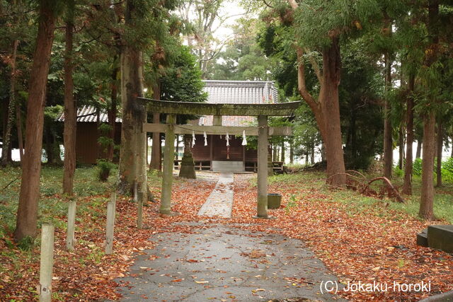 下野 鐙塚阿曽沼城の写真