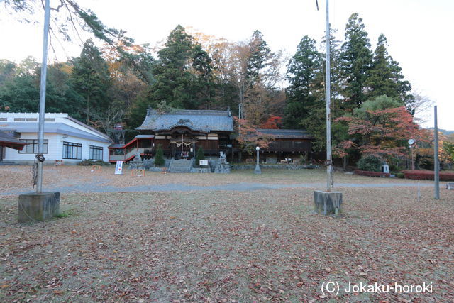 信濃 丸子城安良居神社館の写真