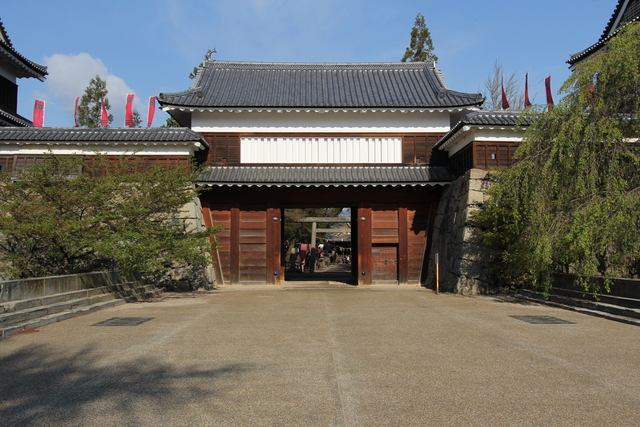 本丸東虎口櫓門の写真