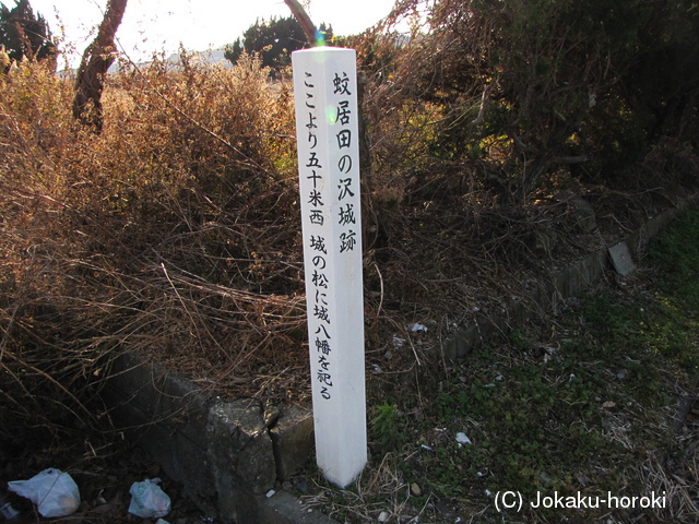 土佐 蚊居田土居城の写真