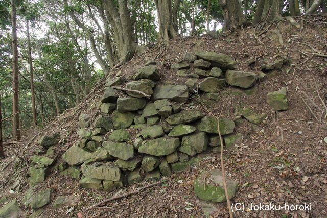 対馬 撃方山城の写真