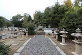 今治藩主の墓の写真