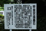 甲斐宗摂の墓の写真