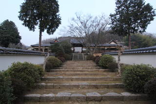 北条早雲と父盛定の墓(法泉寺)の写真