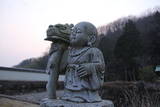 北条早雲と父盛定の墓(法泉寺)の写真