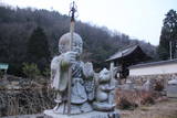 北条早雲と父盛定の墓(法泉寺)の写真