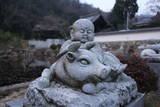 北条早雲と父盛定の墓(法泉寺)の写真