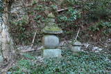 田原家五重塔と丸山墓地の写真