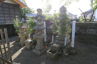 平島(阿波)公方の墓(西光寺)写真