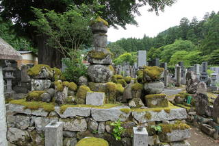 山崎家盛の墓(龍徳寺)写真