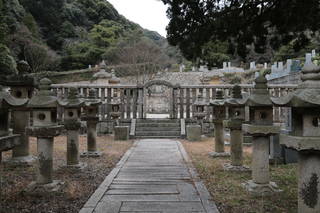 長府毛利家墓所(功山寺)の写真